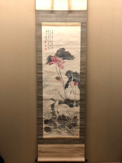 岡田櫻邨「鷺図」絹本、日本画 | ethicsinsports.ch